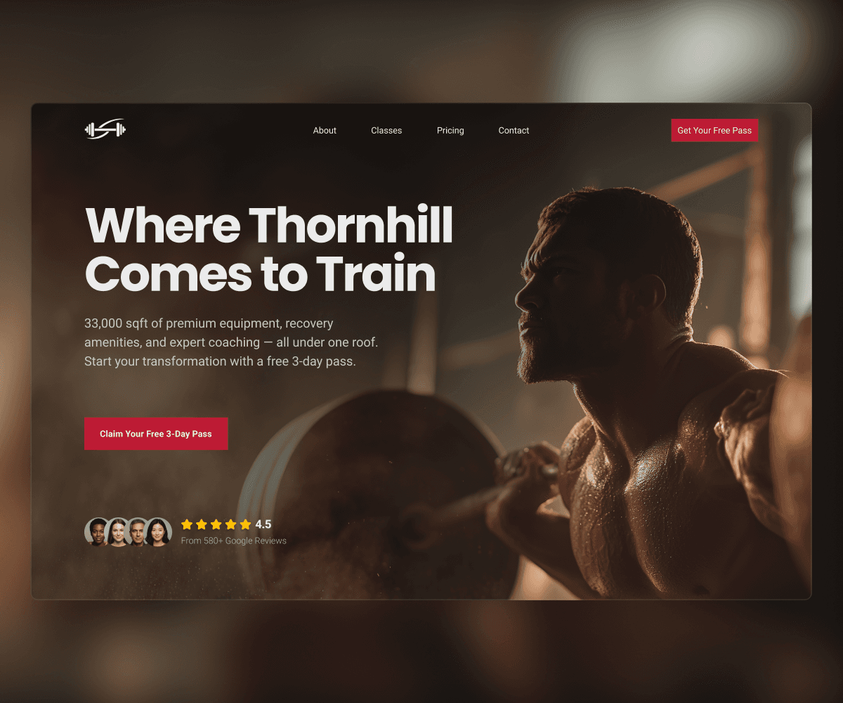 Thornhill Fitness - Screenshot 1